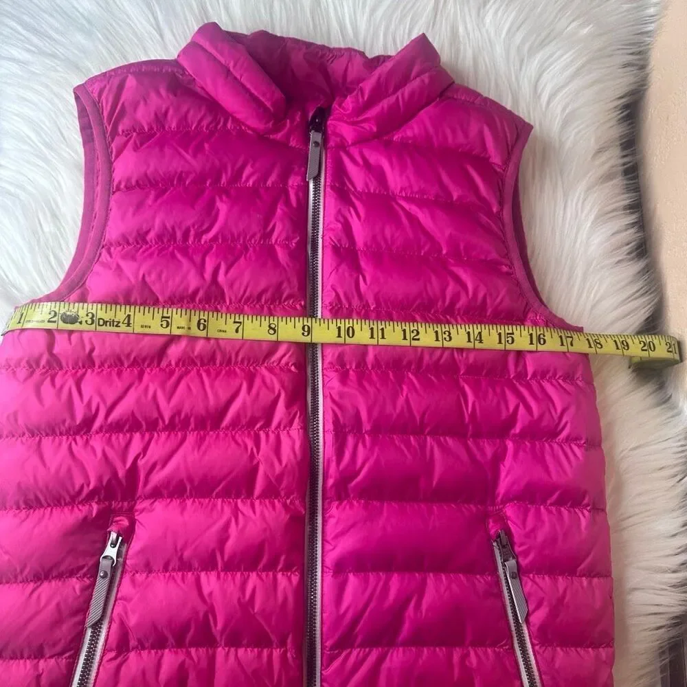 Hanna Andersson Pink Down Puffer Vest Size 14-16